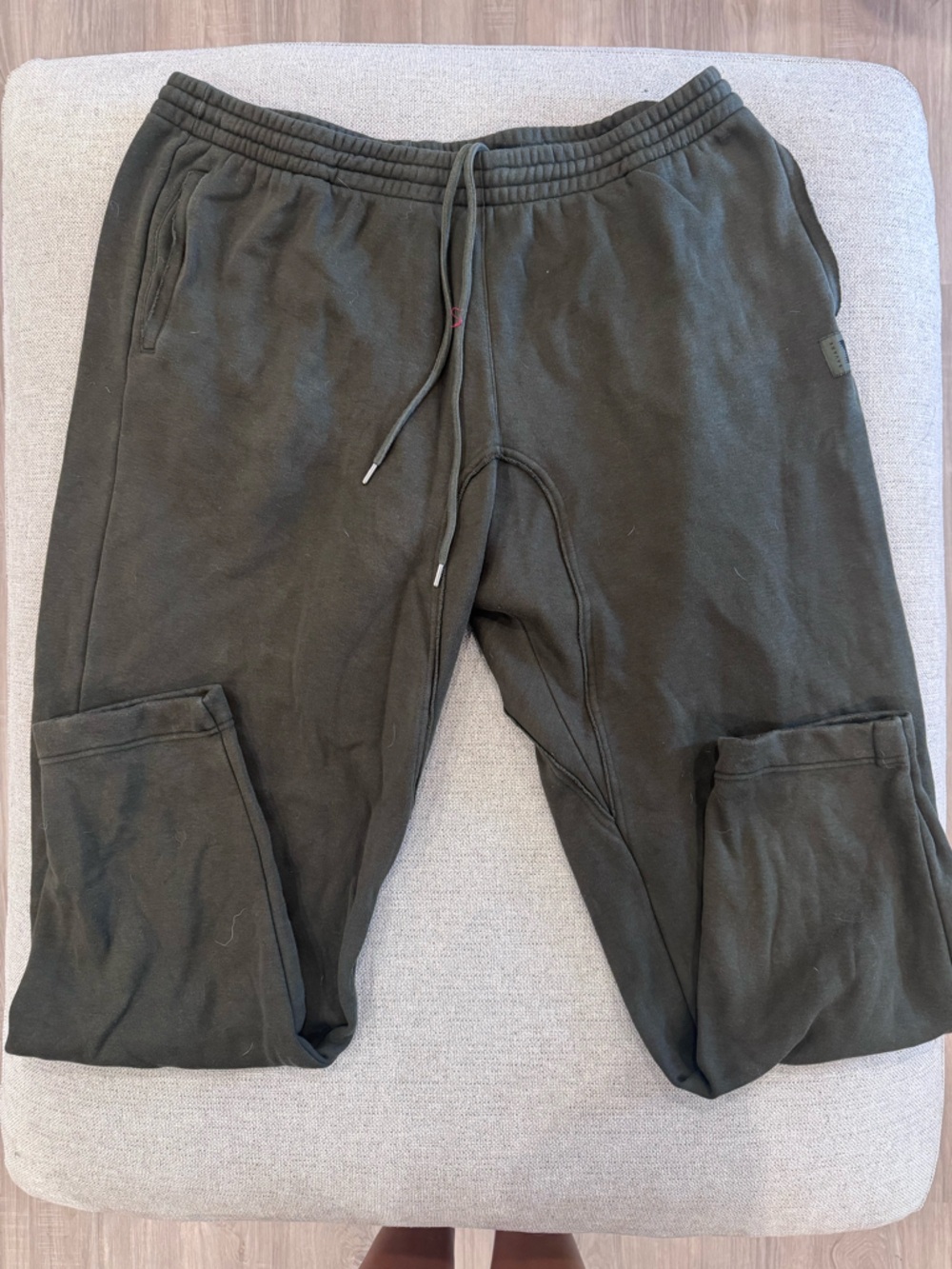 Savage X Fenty Black Fleece Joggers